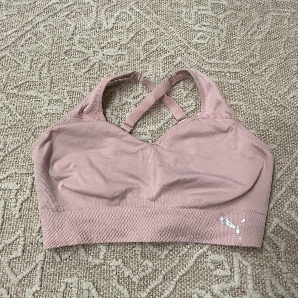 Pink Puma bra
